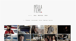 Desktop Screenshot of insulafilms.com